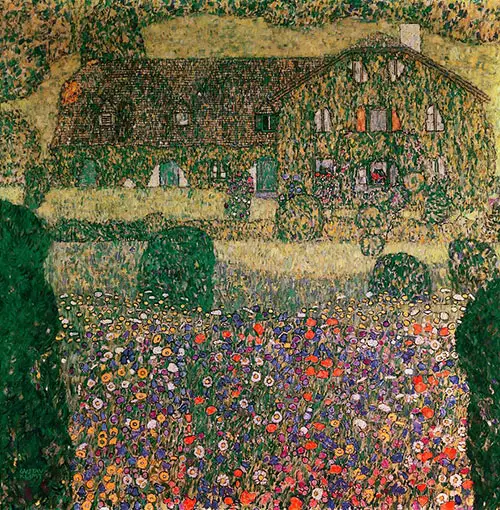 Country House on Attersee Gustav Klimt